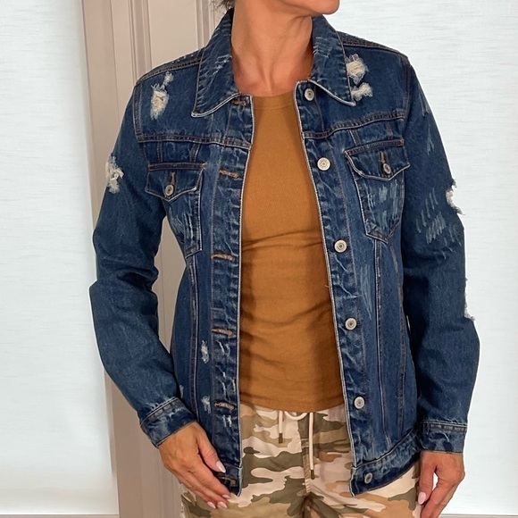 iris Jackets & Blazers - IRIS basic & contemporary denim jacket